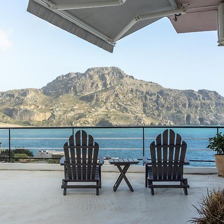 Plakias Penthouse Apt Bagian luar foto