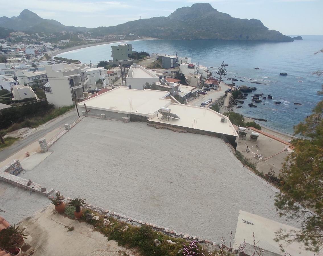 Plakias Penthouse Apt Bagian luar foto