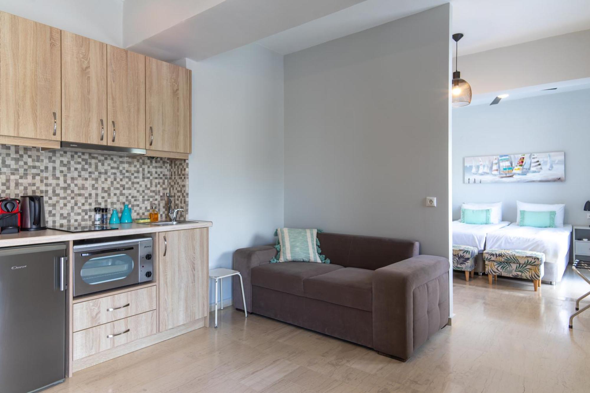 Plakias Penthouse Apt Bagian luar foto