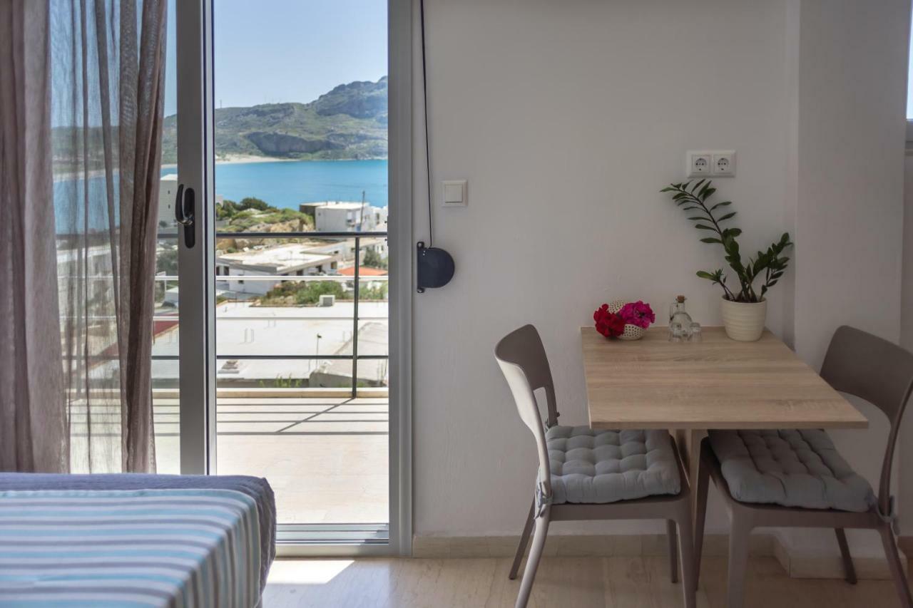 Plakias Penthouse Apt Bagian luar foto